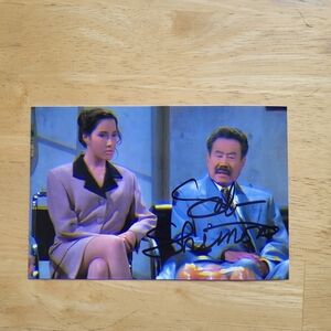 Sab Shimono Teenage Mutant Ninja Turtle Seinfeld Hand Signed 4x6 Autograph Photo